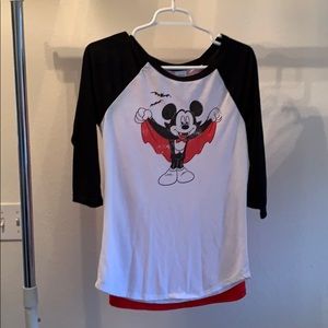 Mickey Mouse Dracula top